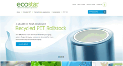 Desktop Screenshot of ecostarplastics.com